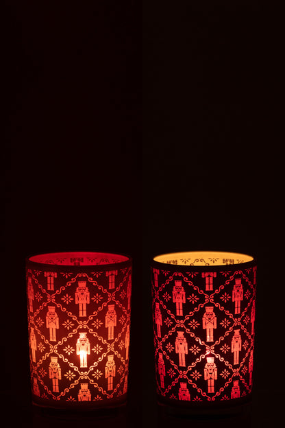 Hurricane Notenkraker Glas Wit/Rood Groot Assortiment Van 2