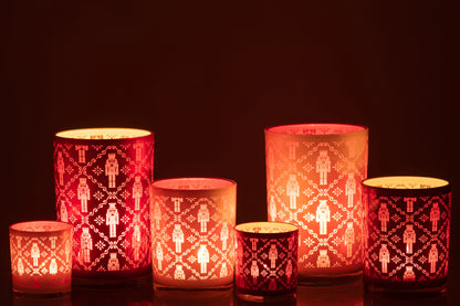 Hurricane Notenkraker Glas Wit/Rood Groot Assortiment Van 2