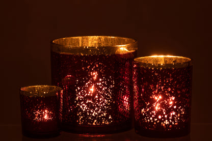 Orkaan Gouden Rand Glas Bourgondië Groot