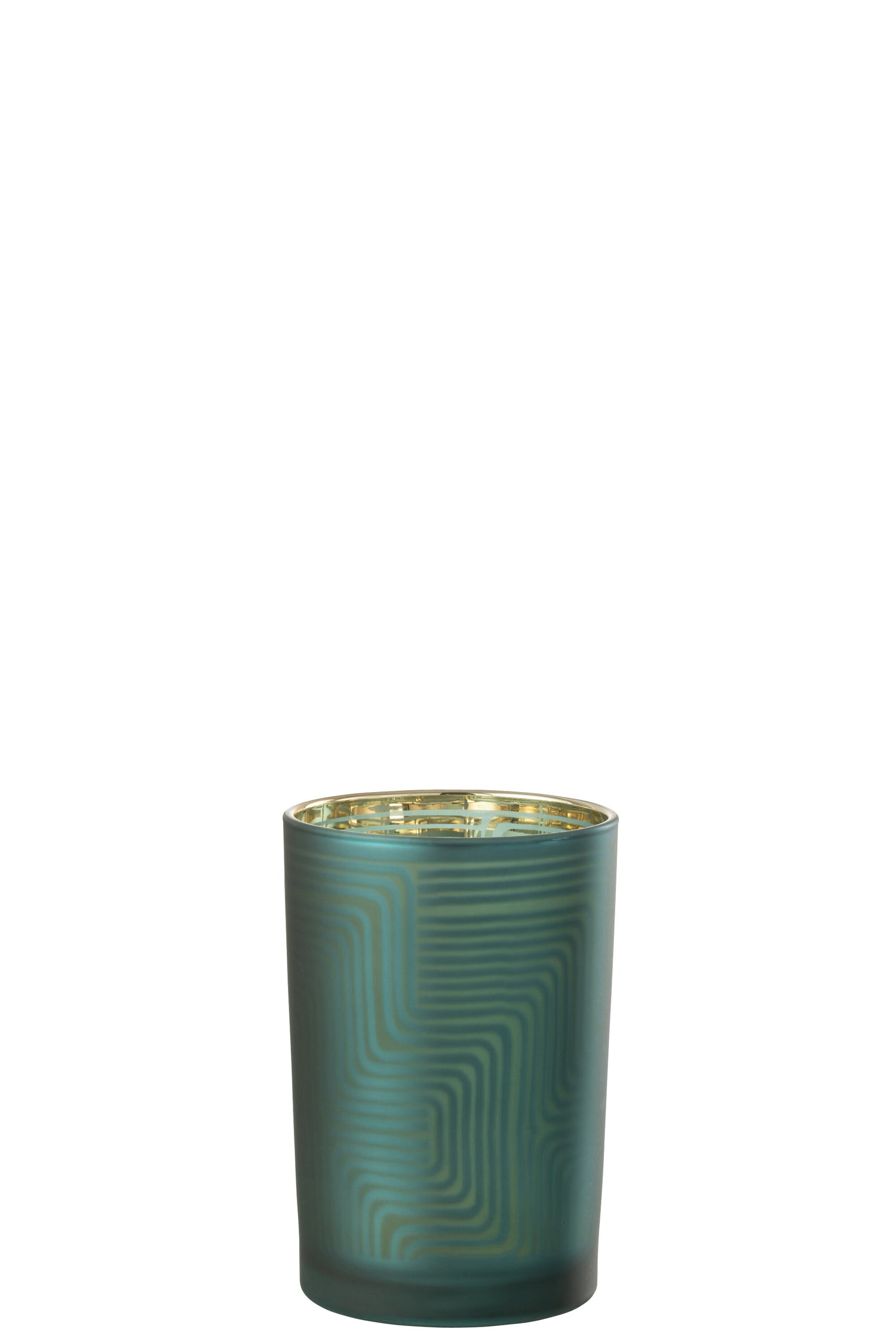 Orkaan Zigzag Glas Groen Groot