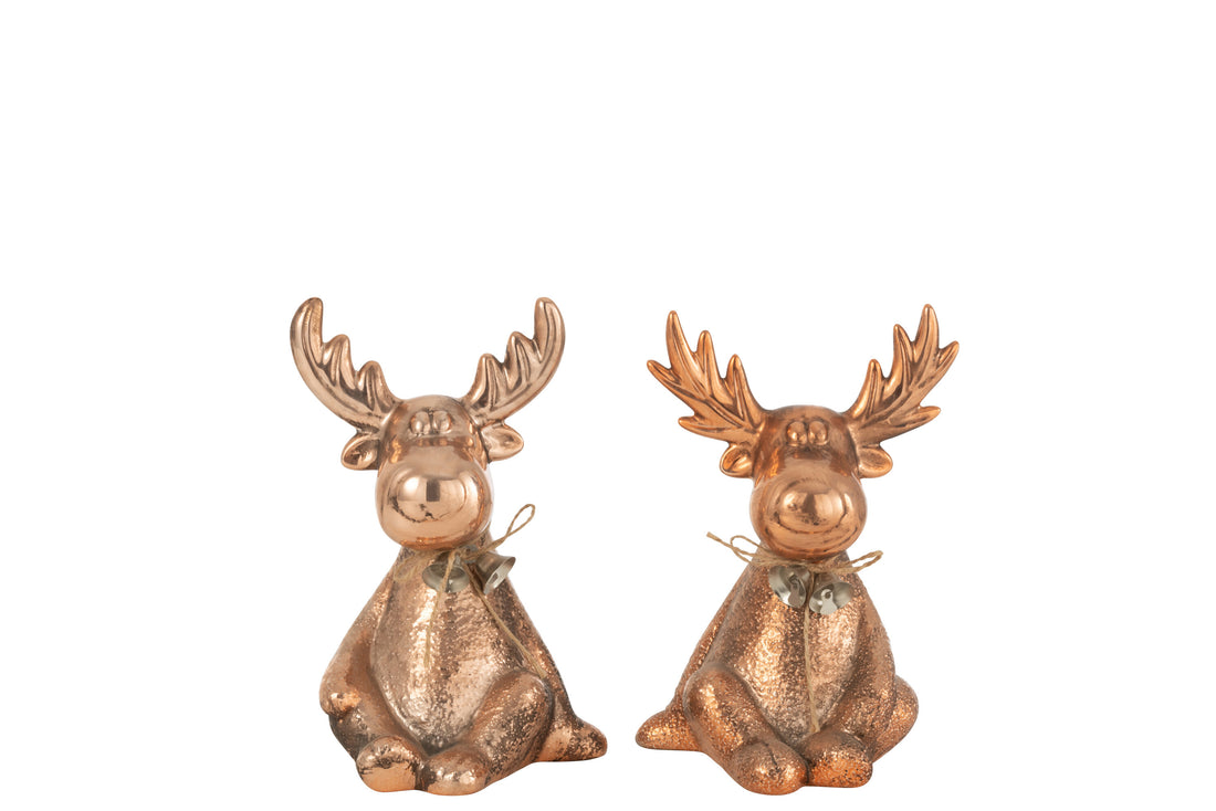 Elk Porselein Koper Klein Assortiment Van 2
