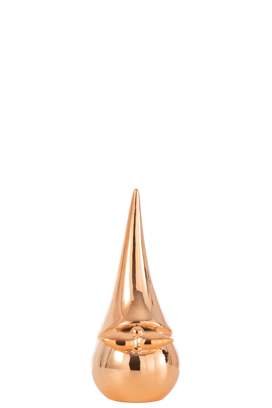 J-Line Kerstman Modern Porselein Koper Small