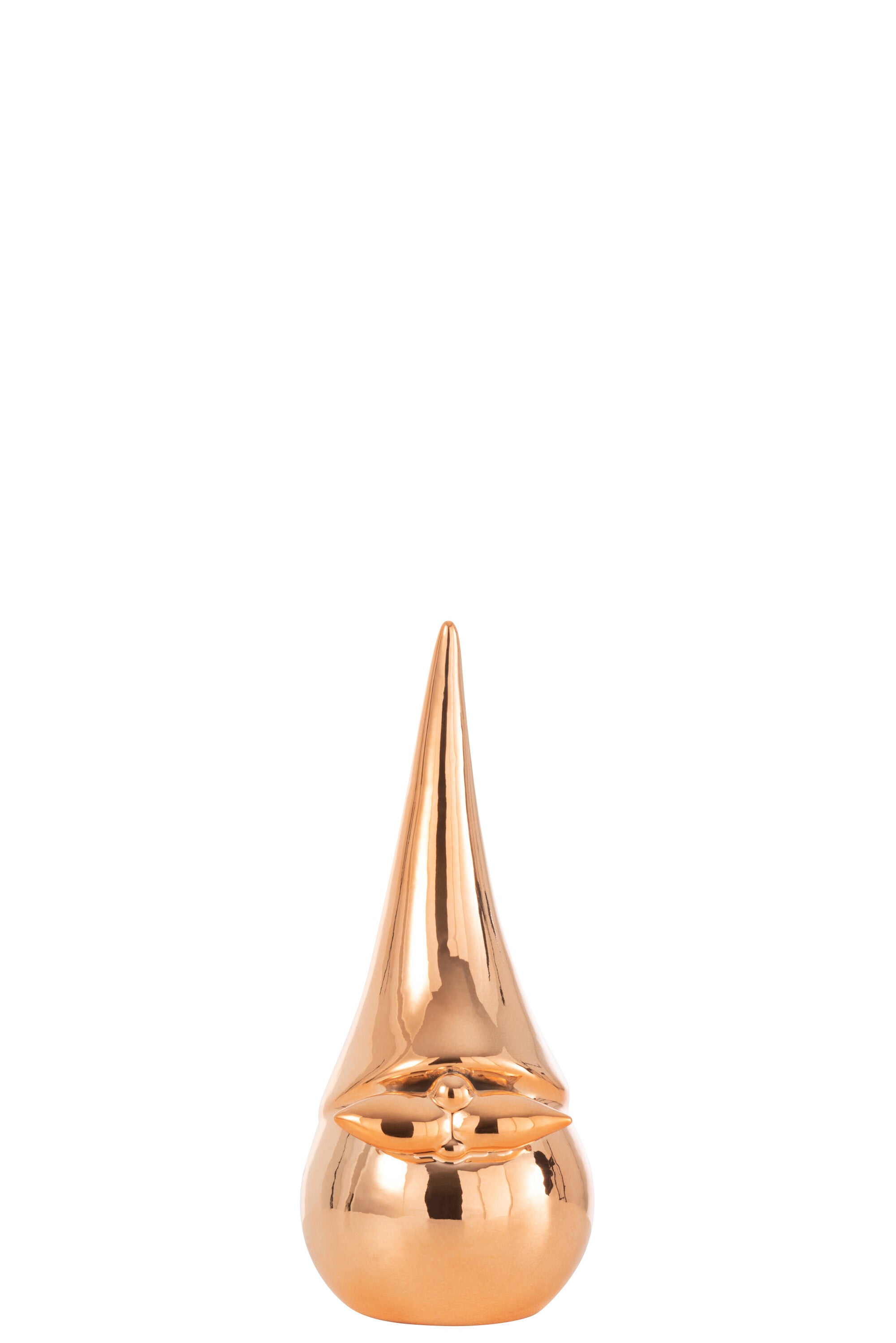 J-Line Kerstman Modern Porselein Koper Small