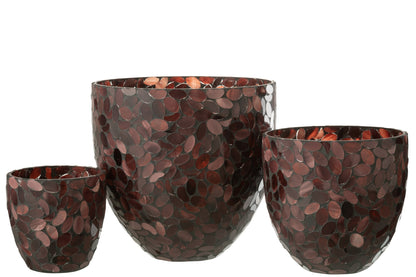 Orkaan Mozaïekglas Bourgondië Groot