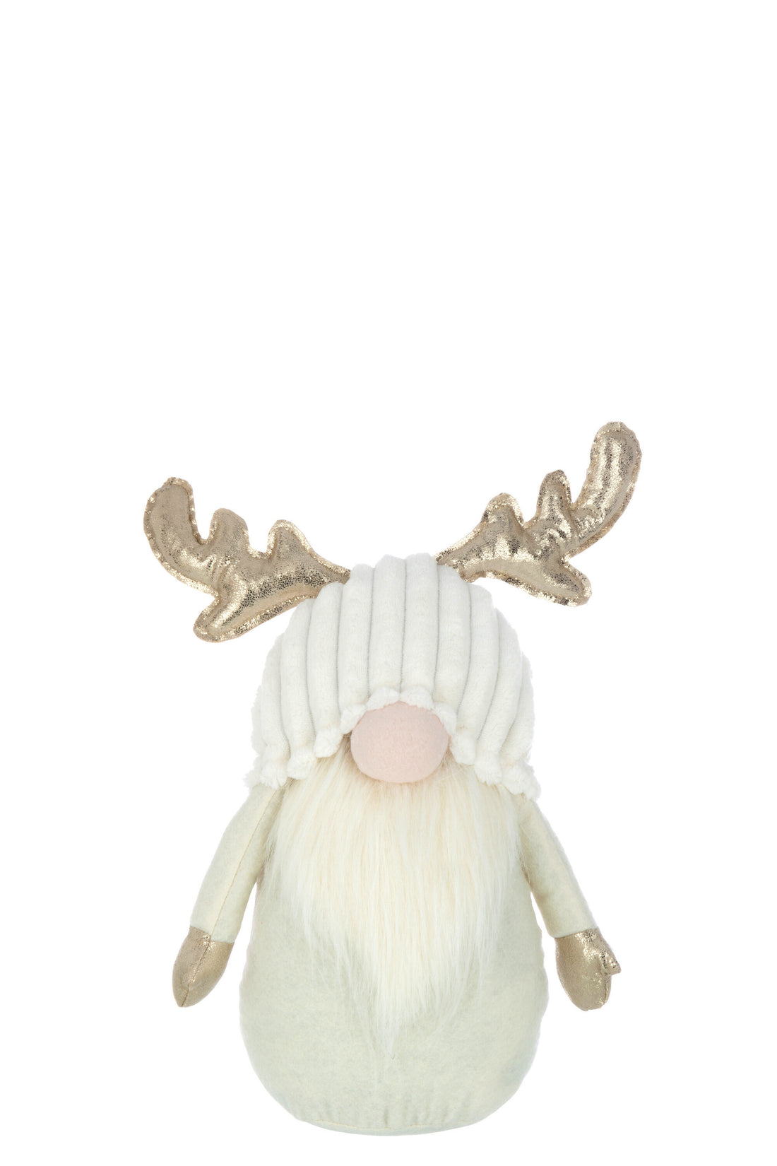 J-Line Kabouter Gewei Textiel Beige Small