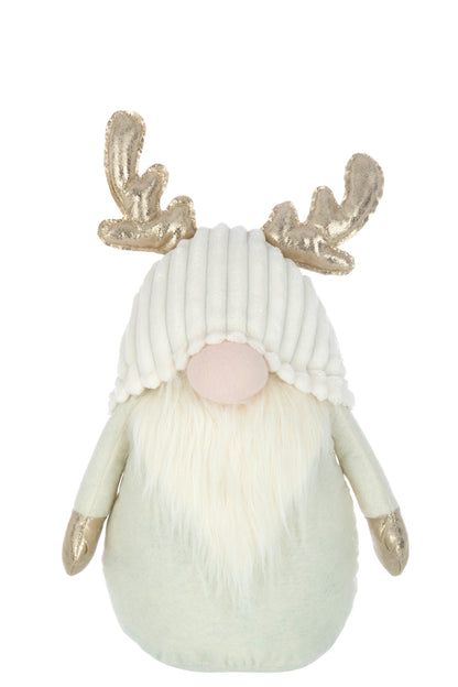 J-Line Kabouter Gewei Textiel Beige Large