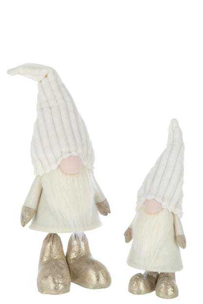 J-Line Kabouter Veren Textiel Beige Large