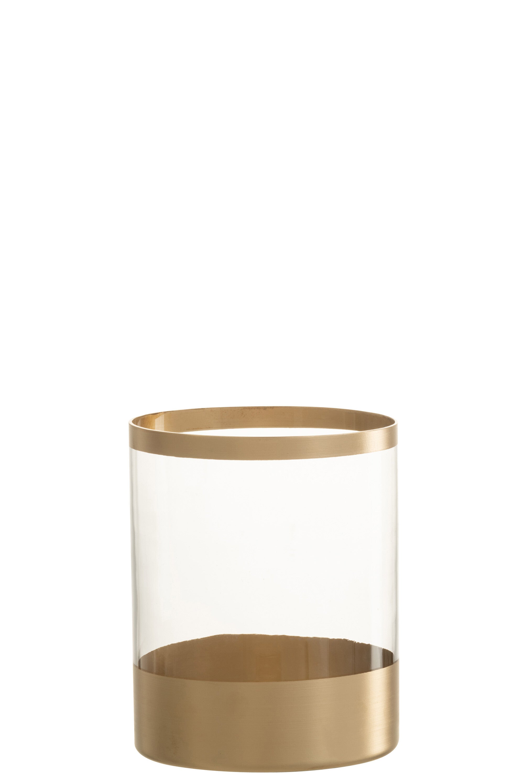 Orkaan Gouden Lijnen Glas Transparant Groot