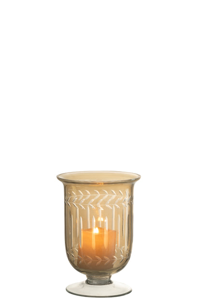 Vaas Romeinse Steelglas Rook Klein