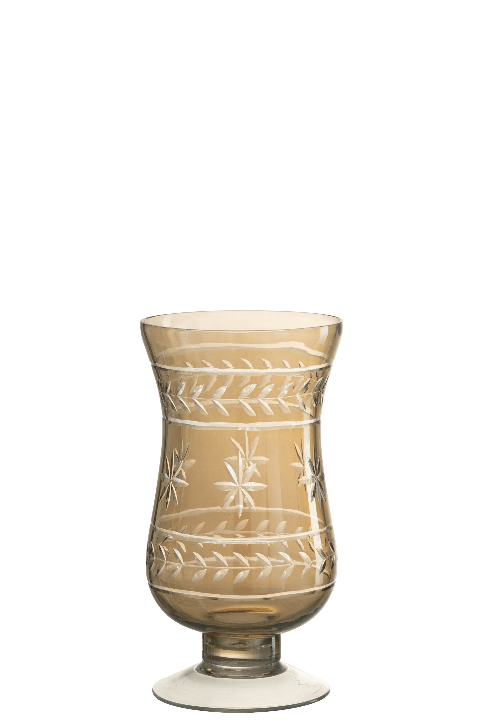 Vaas Modern Stengel Ster Glas Rook