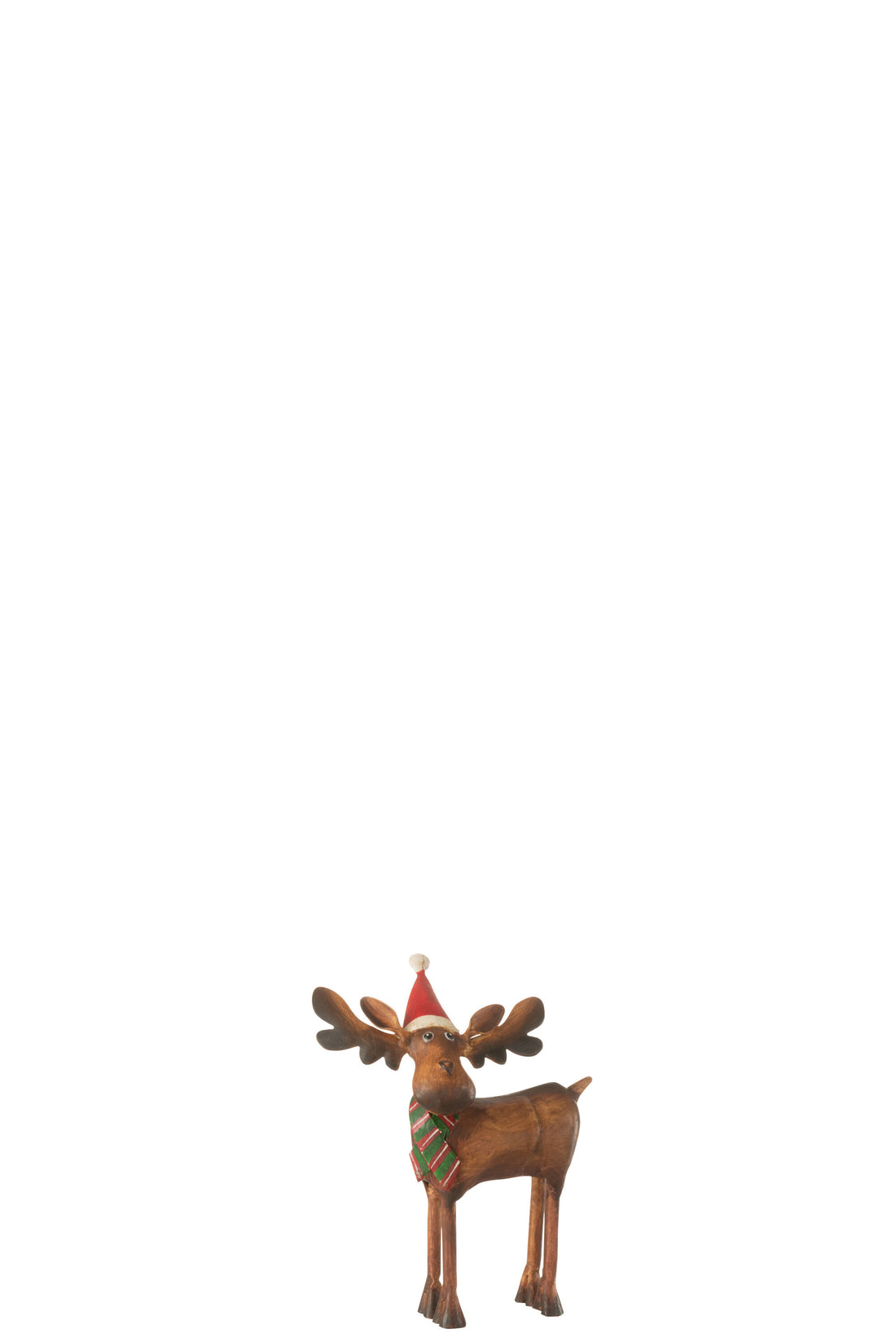 J-Line Eland Kerstmis Hoed Ijzer Mix Small