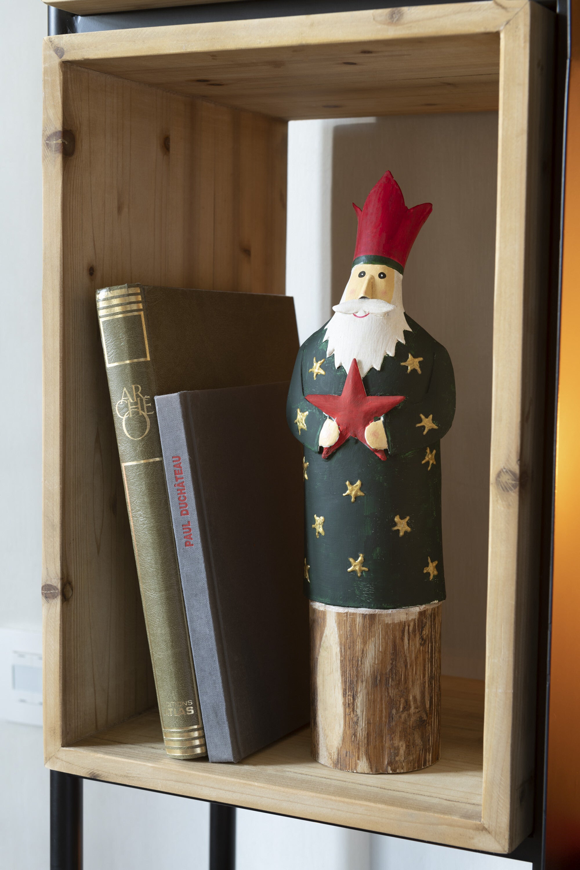 Koningen 3 Op Stand IJzer/Hout Rood Assortiment Van 3