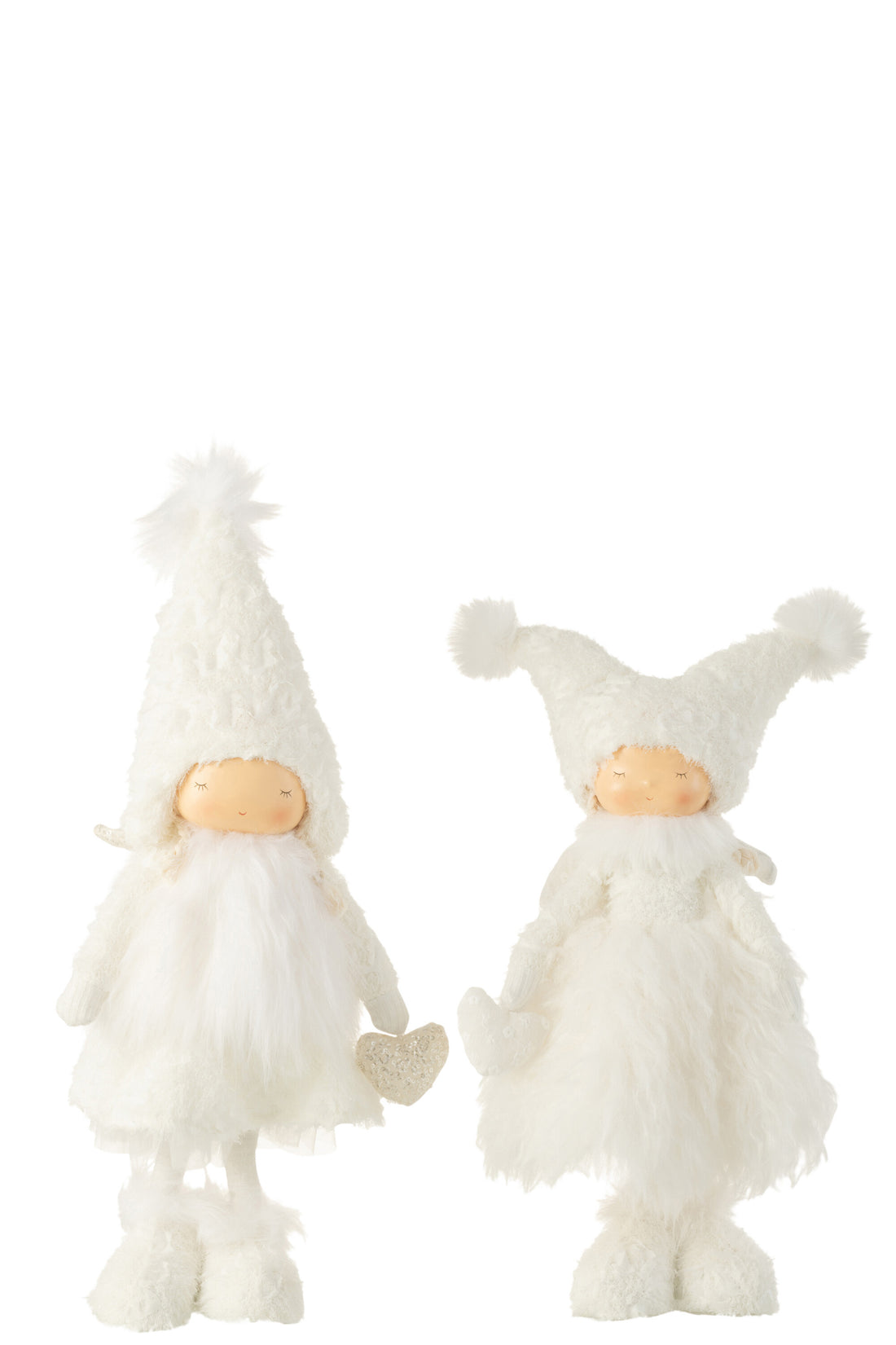 Engel Hart Textiel Wit Groot Assortiment Van 2