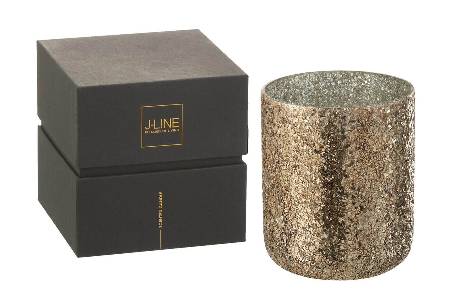 J-Line Geurkaars Luxuria - brons - extra L- 120U