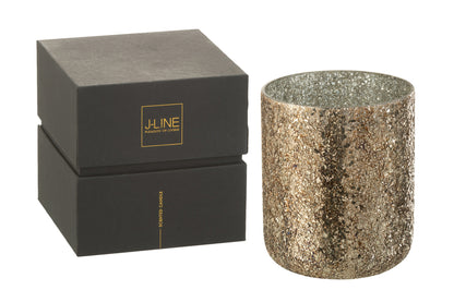 J-Line Geurkaars Luxuria - brons - extra L- 120U