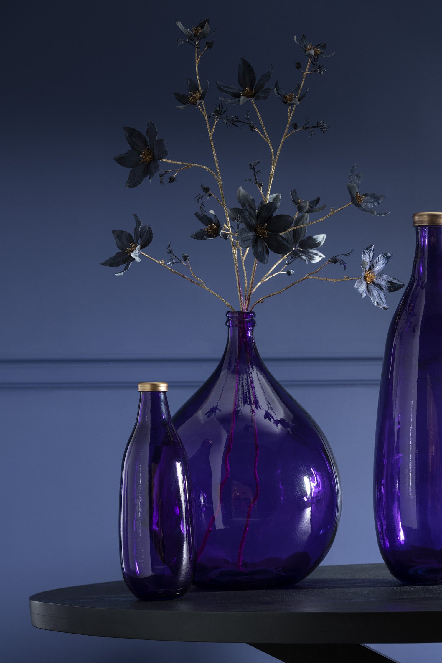 Vaas Lissabon Glas Paars