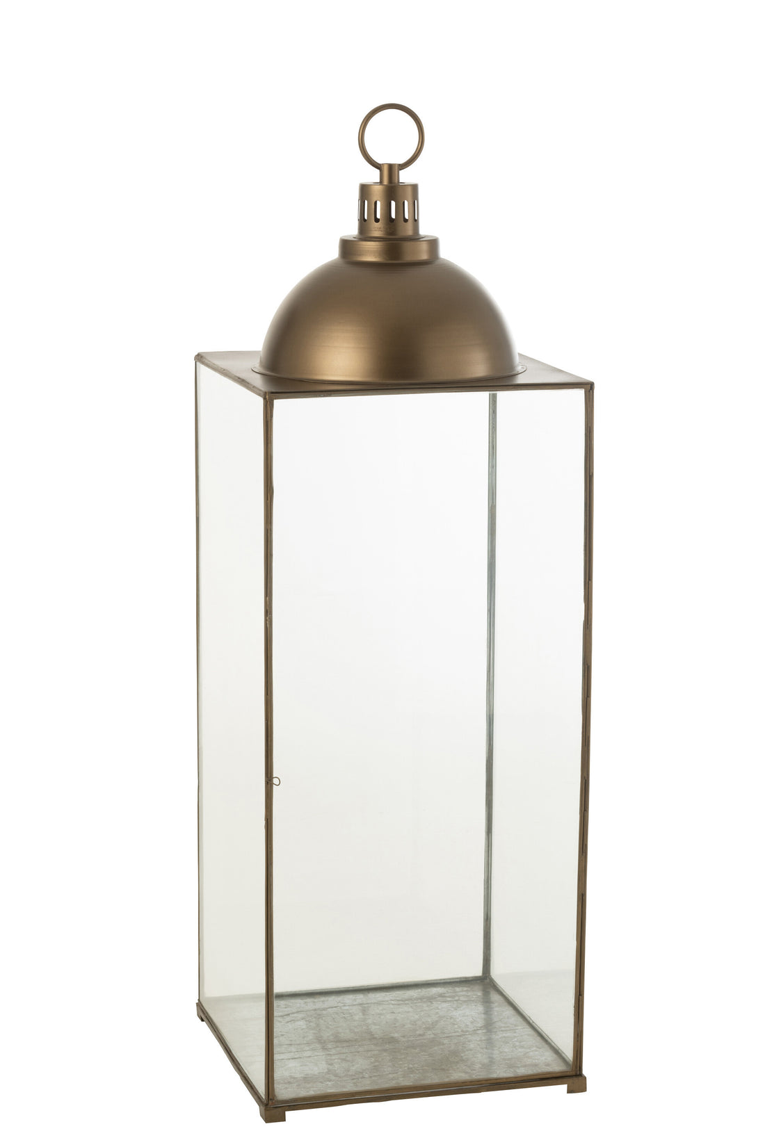 Lantaarn Hagrid Glas/IJzer Brons L