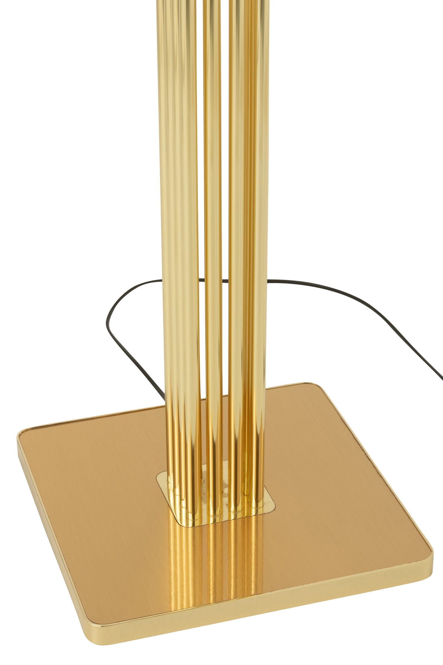 J-Line Lamp Moderna Goud Metaal/Mdf/Textiel
