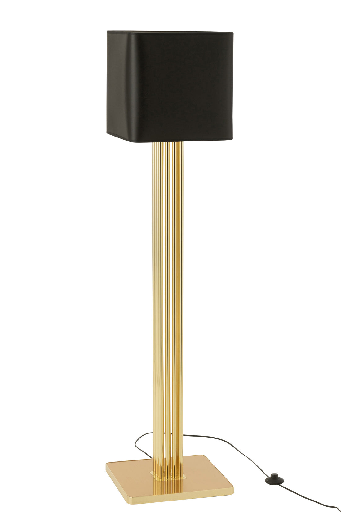 J-Line Lamp Moderna Goud Metaal/Mdf/Textiel