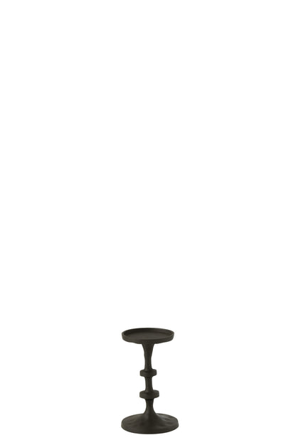 J-Line Kandelaar Luz Aluminium Zwart Small