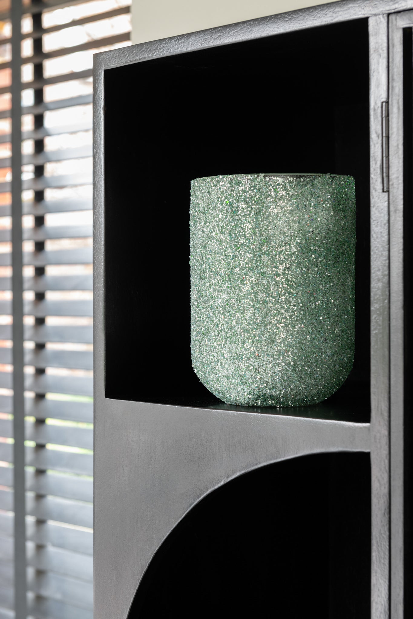 J-Line Kaarshouder Fore Glas Groen Medium