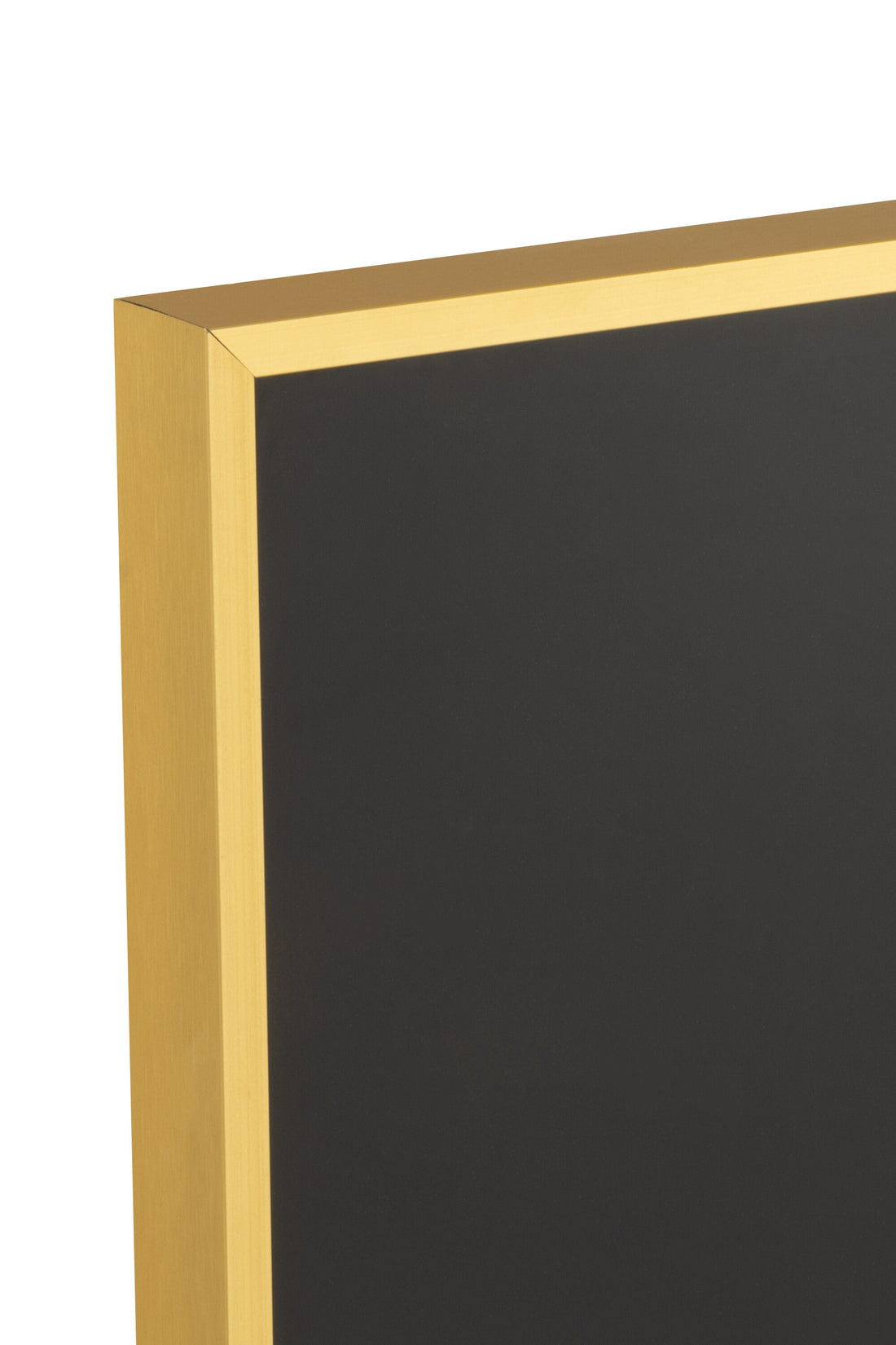 Wanddecoratie Tijger Glas/Aluminium Zwart/Goud