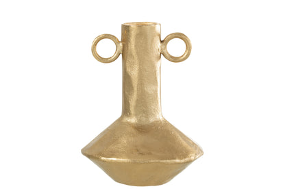 Vaas Ritueel Aluminium Goud