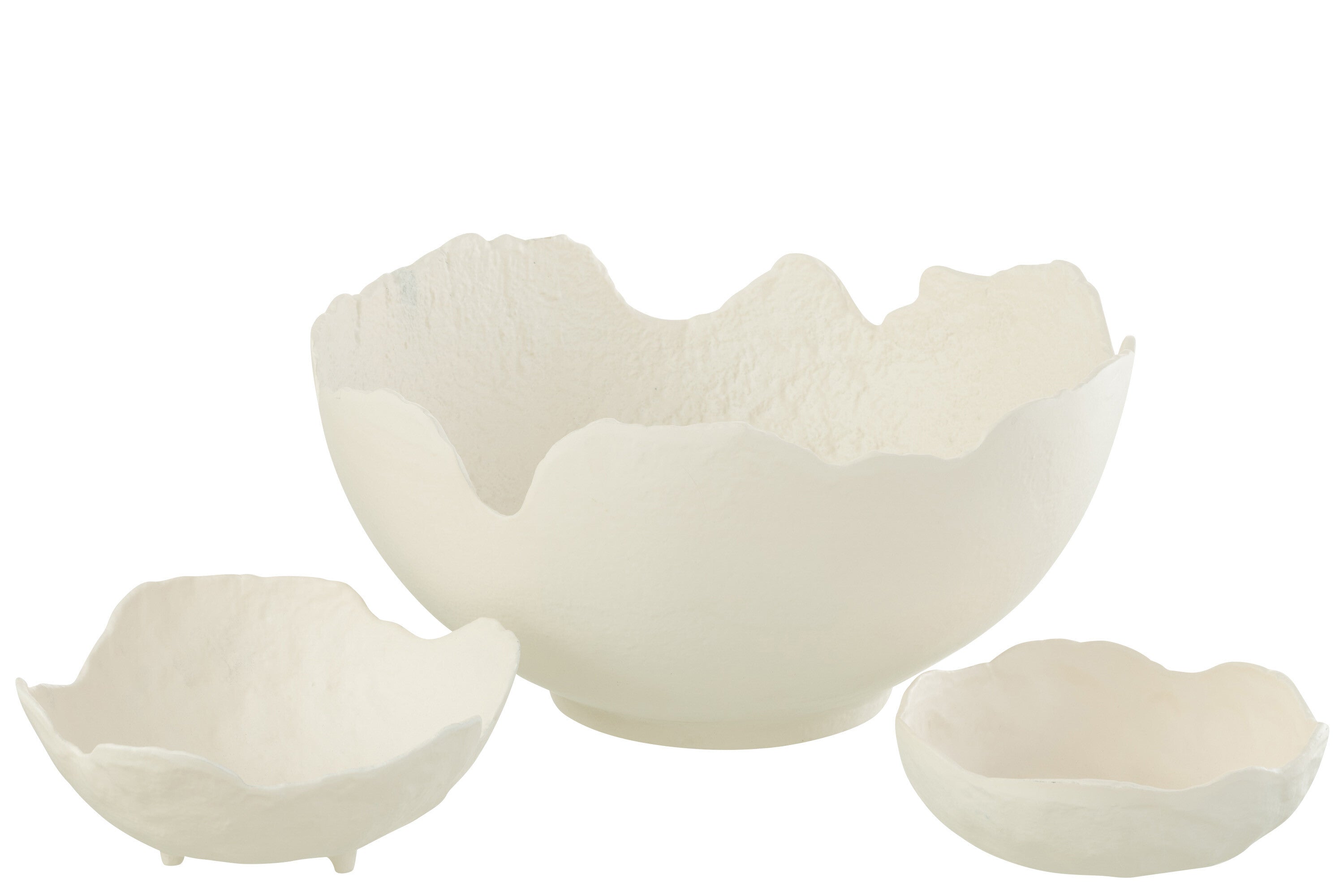 Groot Wit Aluminium Schaal