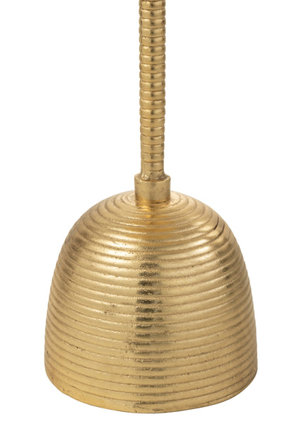 Bijzettafel Lera Aluminium Goud