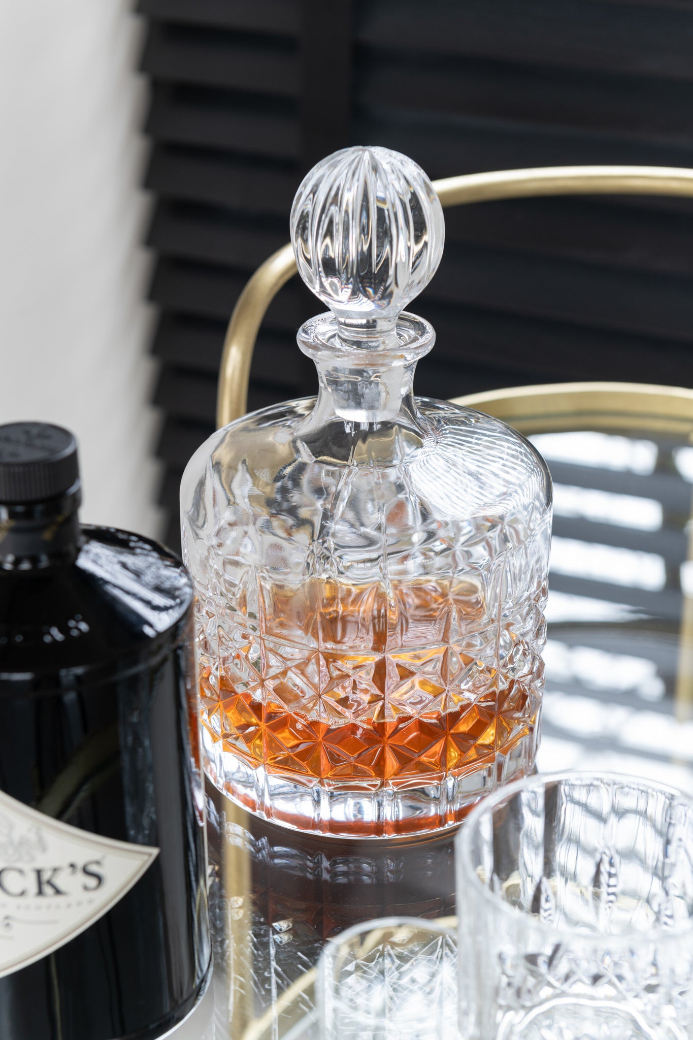J-Line Lone karaf - decanteerkaraf - glas - transparant