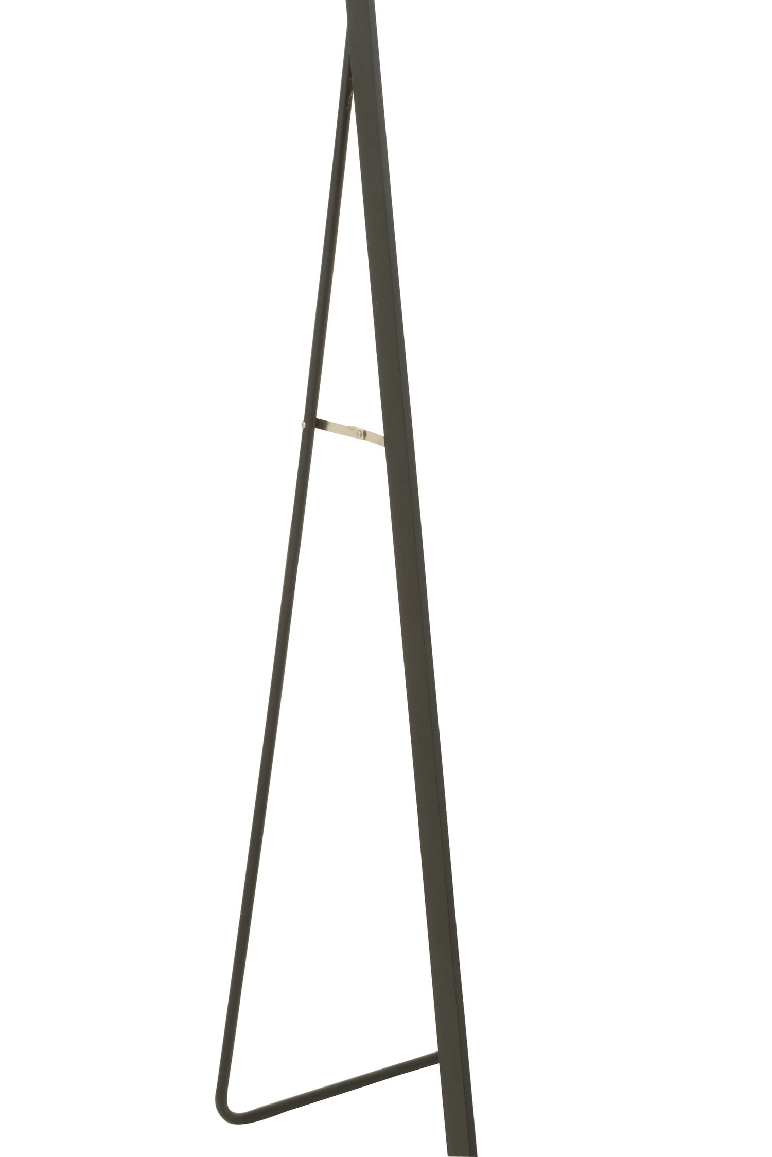 Spiegel Op Voet Afgerond Gl/Metaal Bl