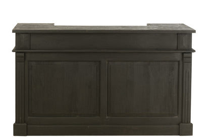 Bar 2 laden Hout Zwart