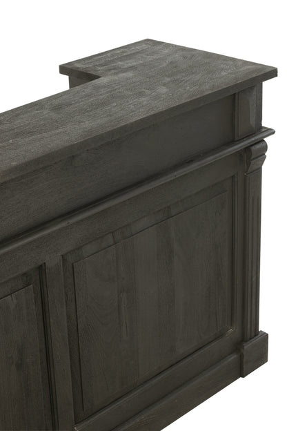 Bar 2 laden Hout Zwart