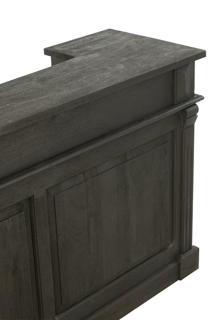 Bar 2 laden Hout Zwart
