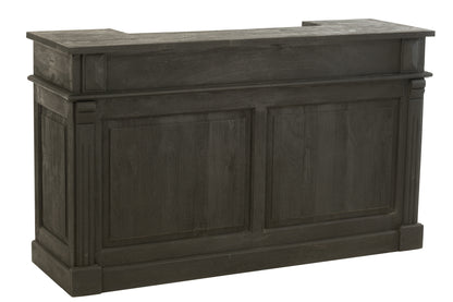 Bar 2 laden Hout Zwart