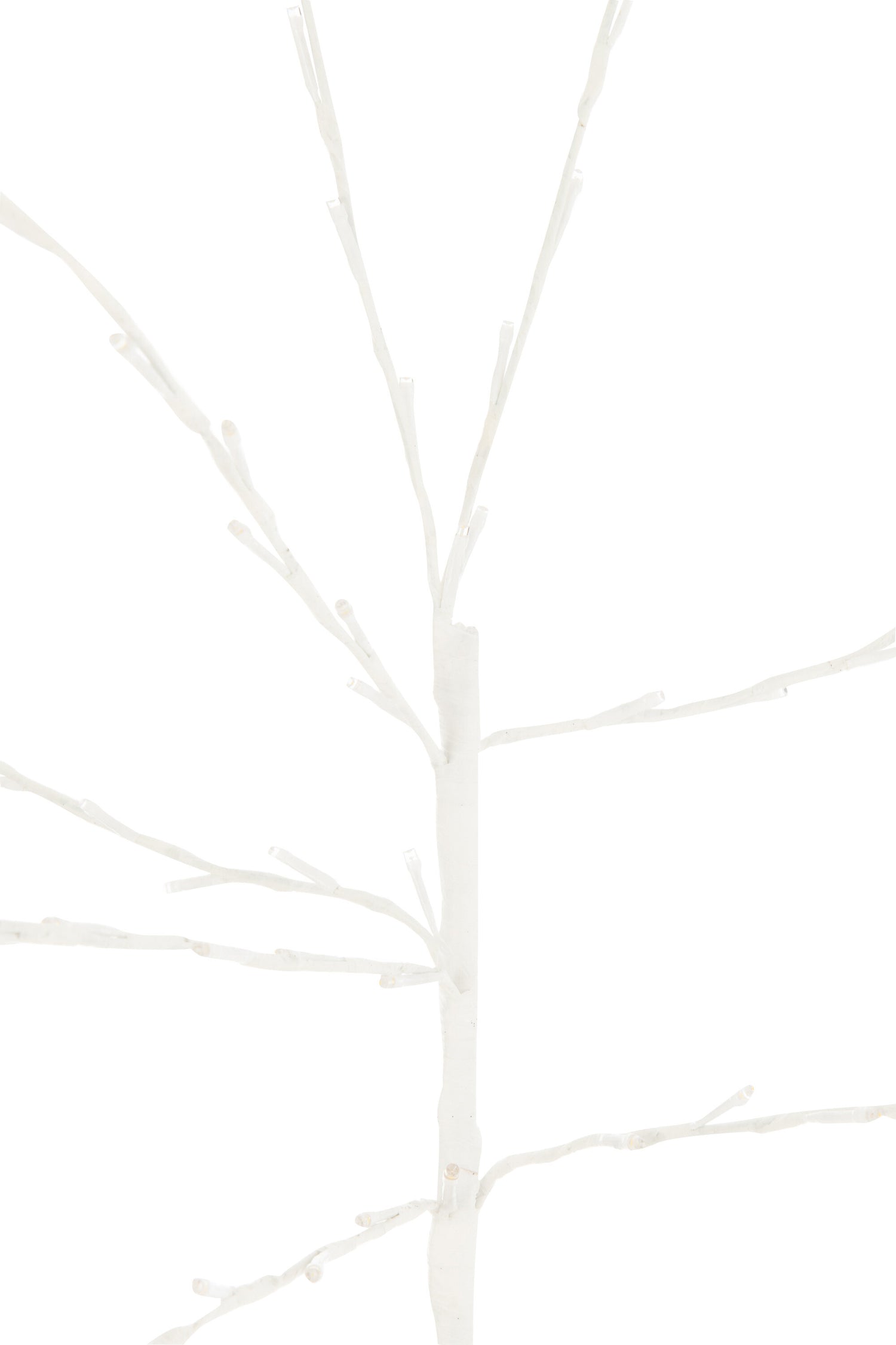 J-Line Kerstboom Kaal+ Led Metaal Wit