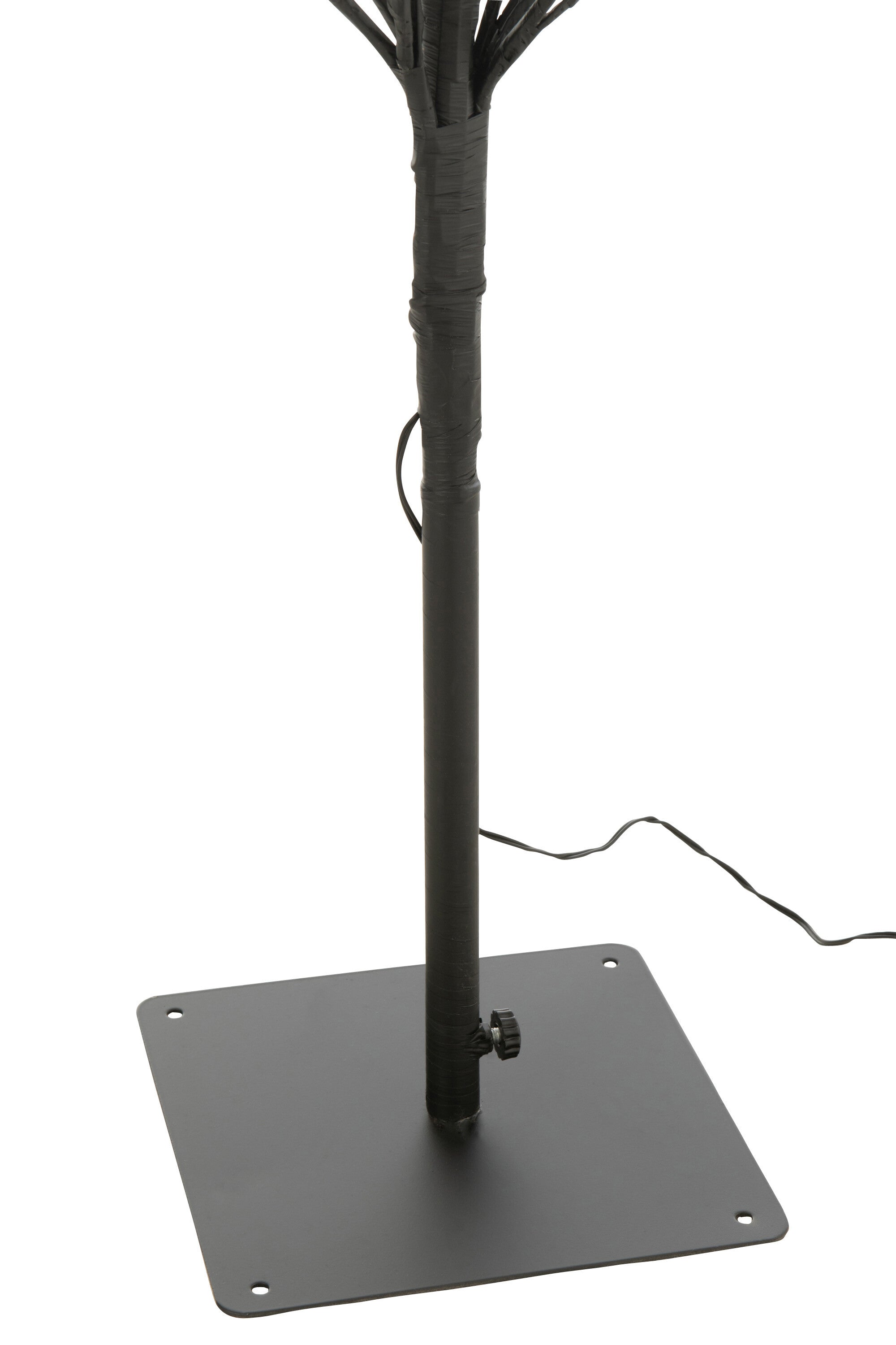 J-Line Kerstboom Kaal+ Led Metaal Zwart