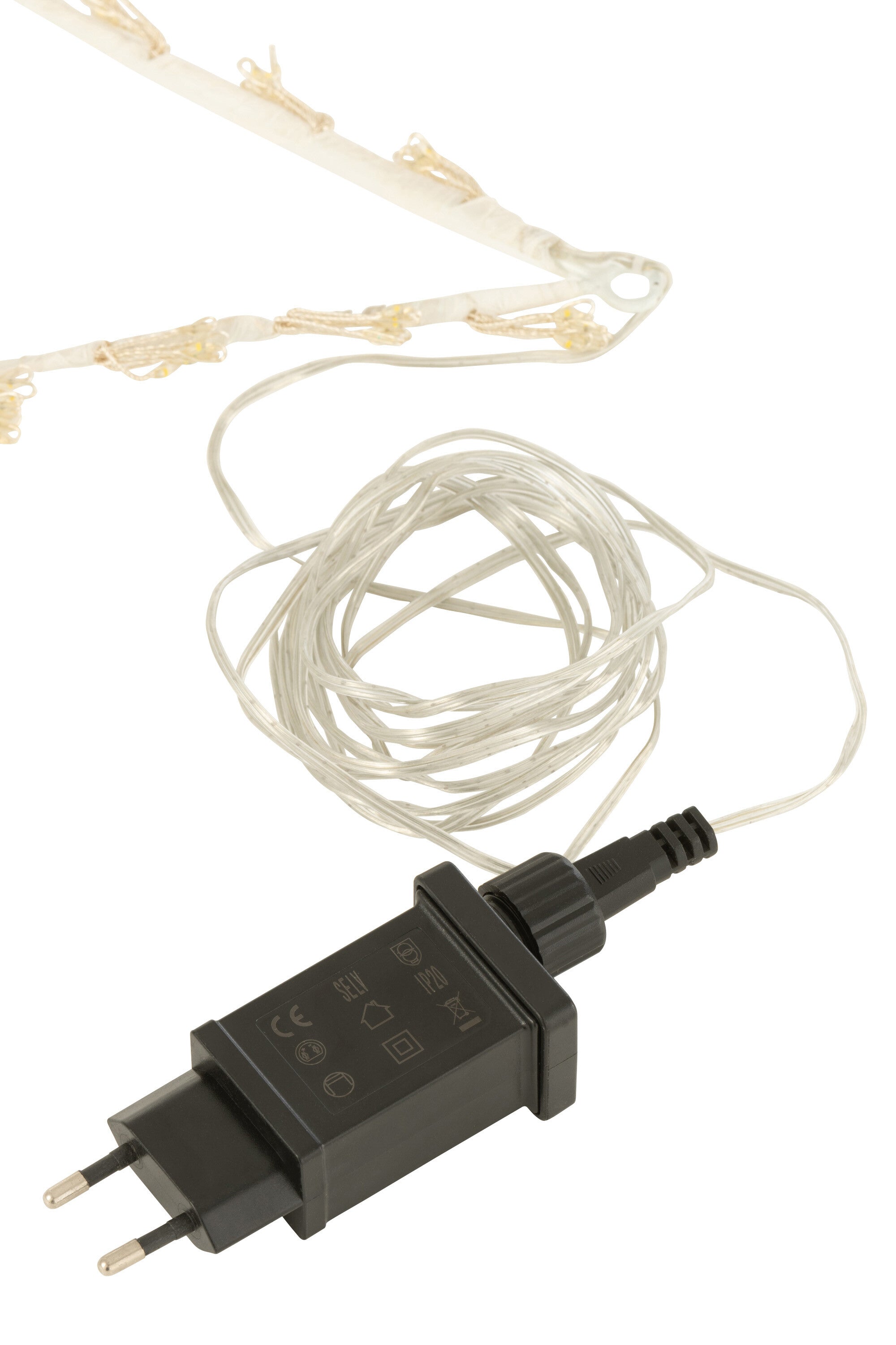 Ster Deco Led Metaal Wit Klein
