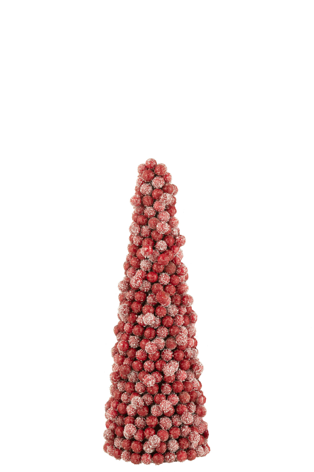 Kegel Deco Bessen Plastic Rood Klein