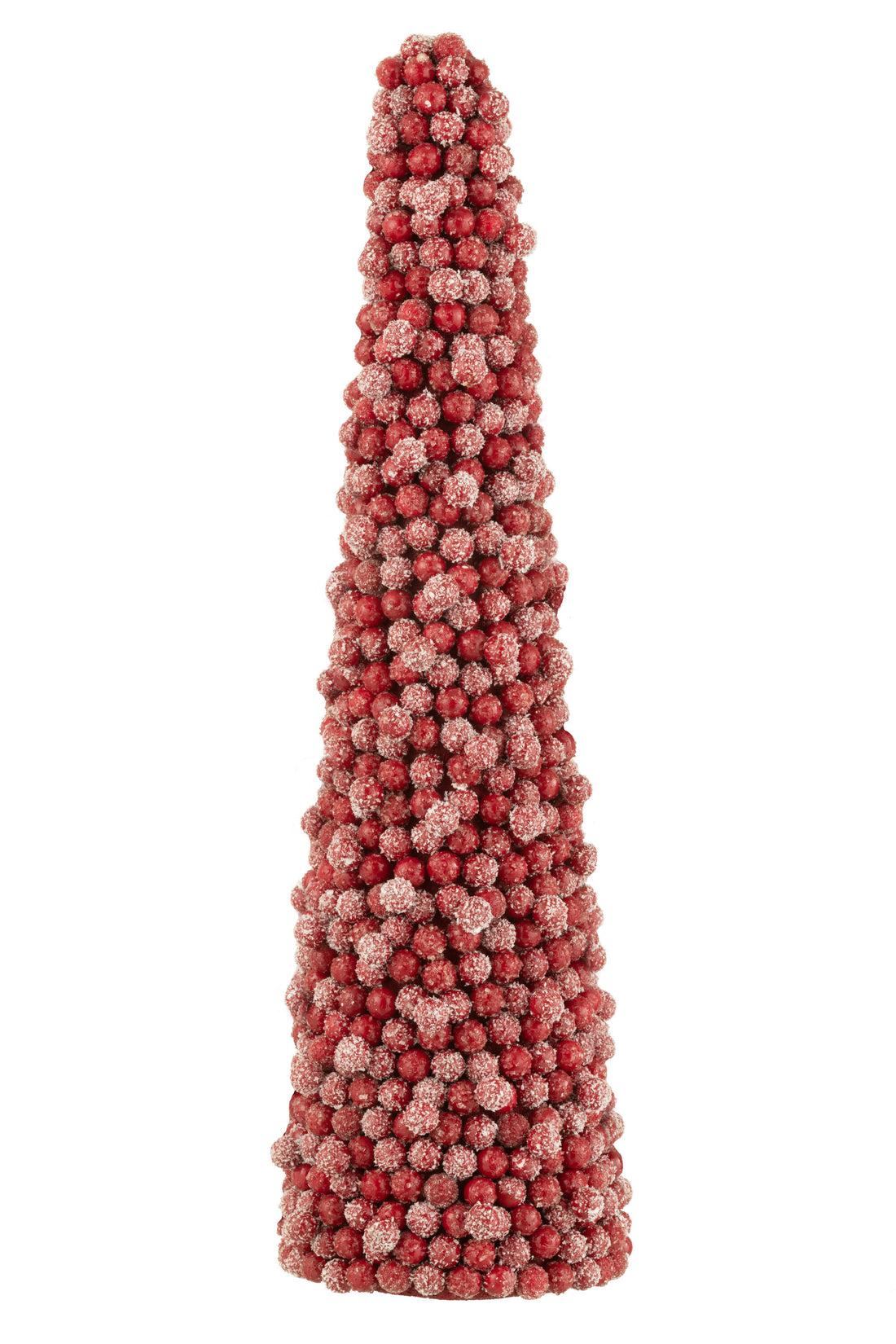 Kegel Deco Bessen Plastic Rood Groot