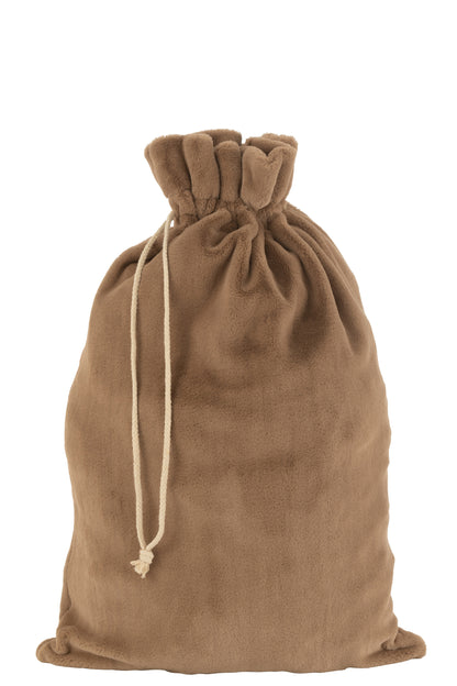 Kerst Zachte Textiel Bruin Groot
