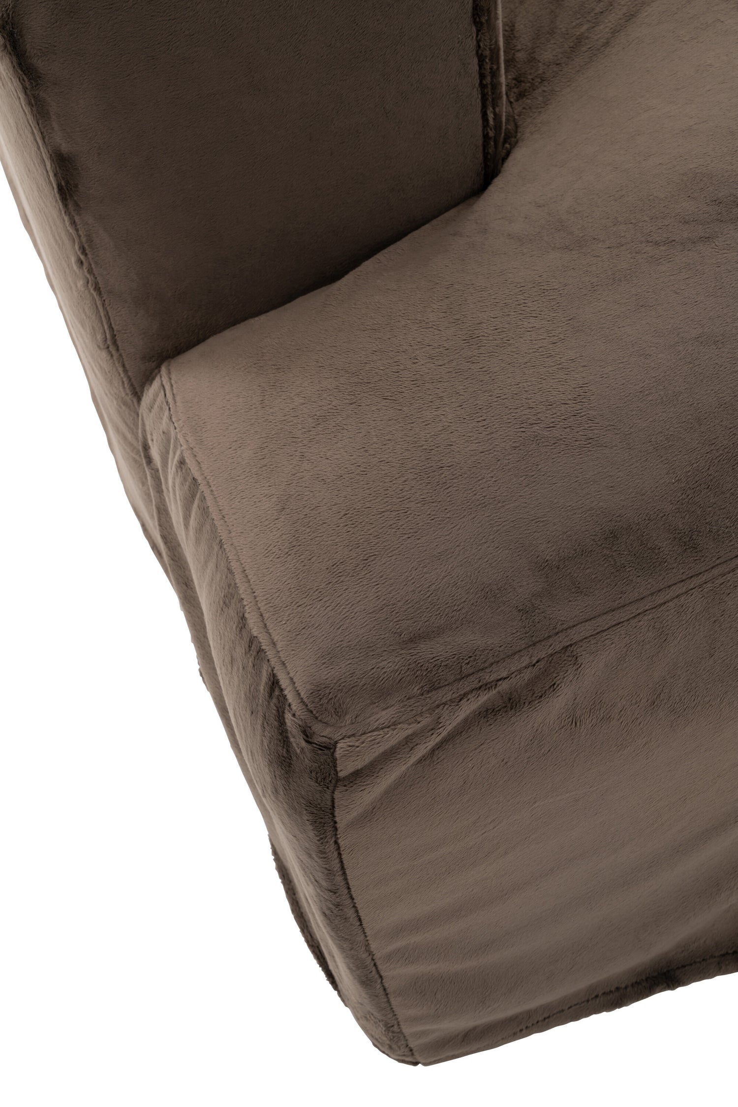 Hoes Stoel + 9 Kussens Monaco Velvet Xxl Donkerbruin