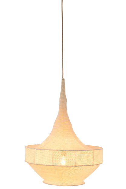 J-Line Hanglamp Handgebreid Beige Large