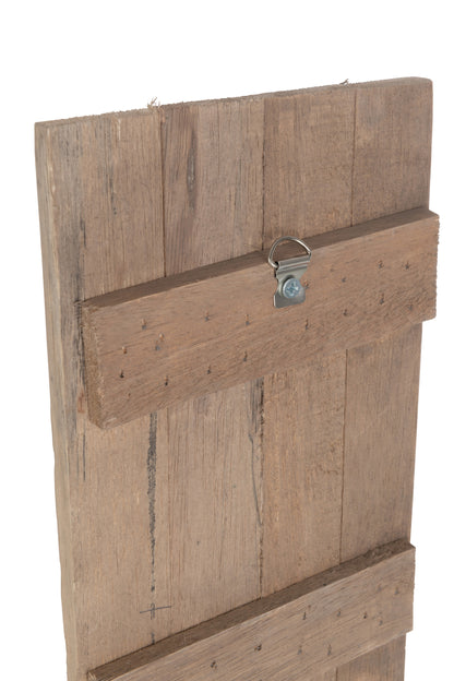 Panelen Grappige Wijn Hout Natuurlijke Assortiment Van 4