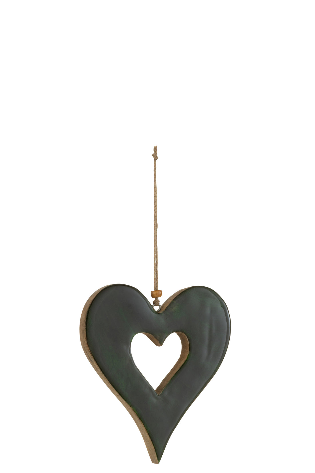 J-Line Hanger Hart Hout Groen Large