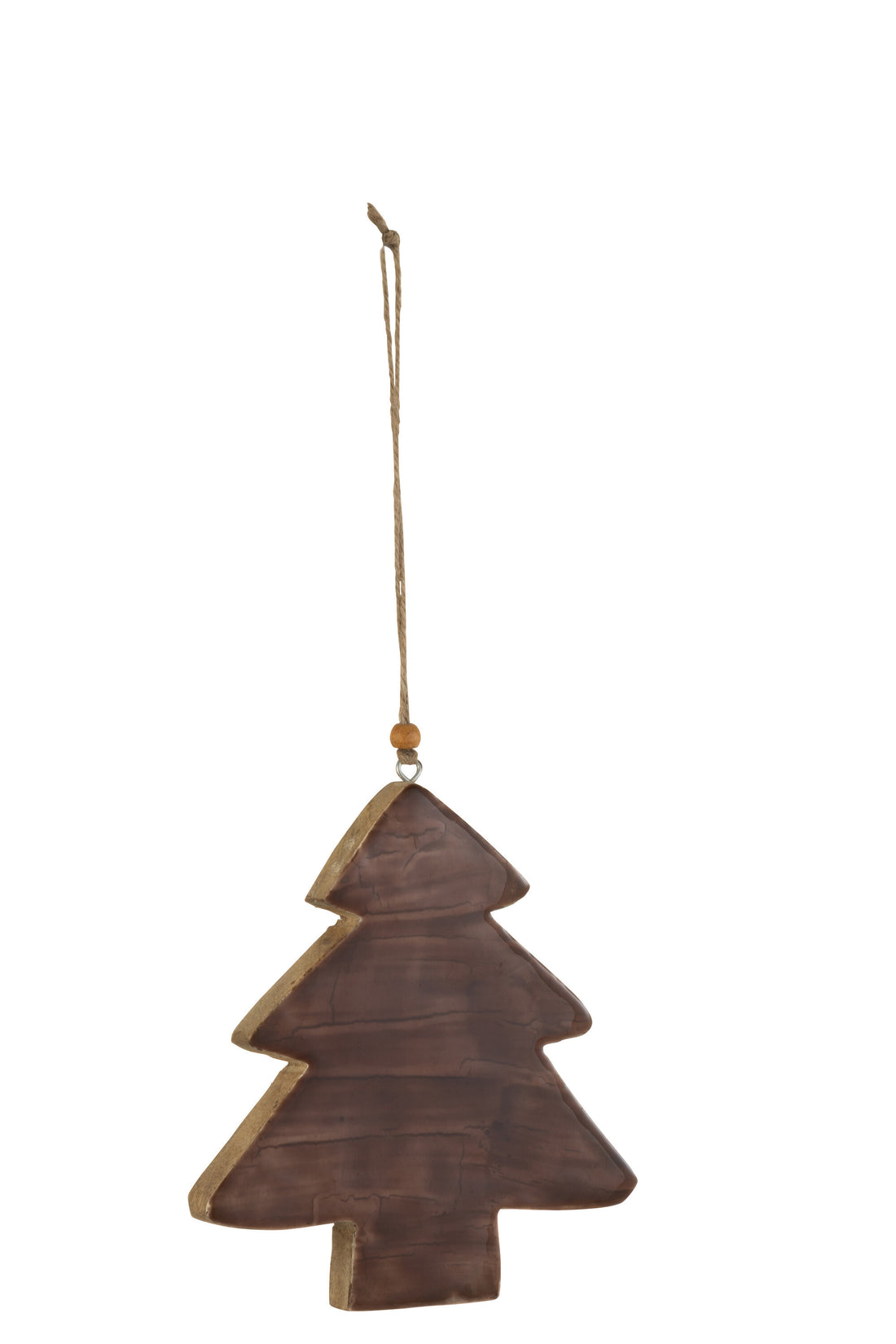 J-Line Hanger Boom Hout Bruin Groot