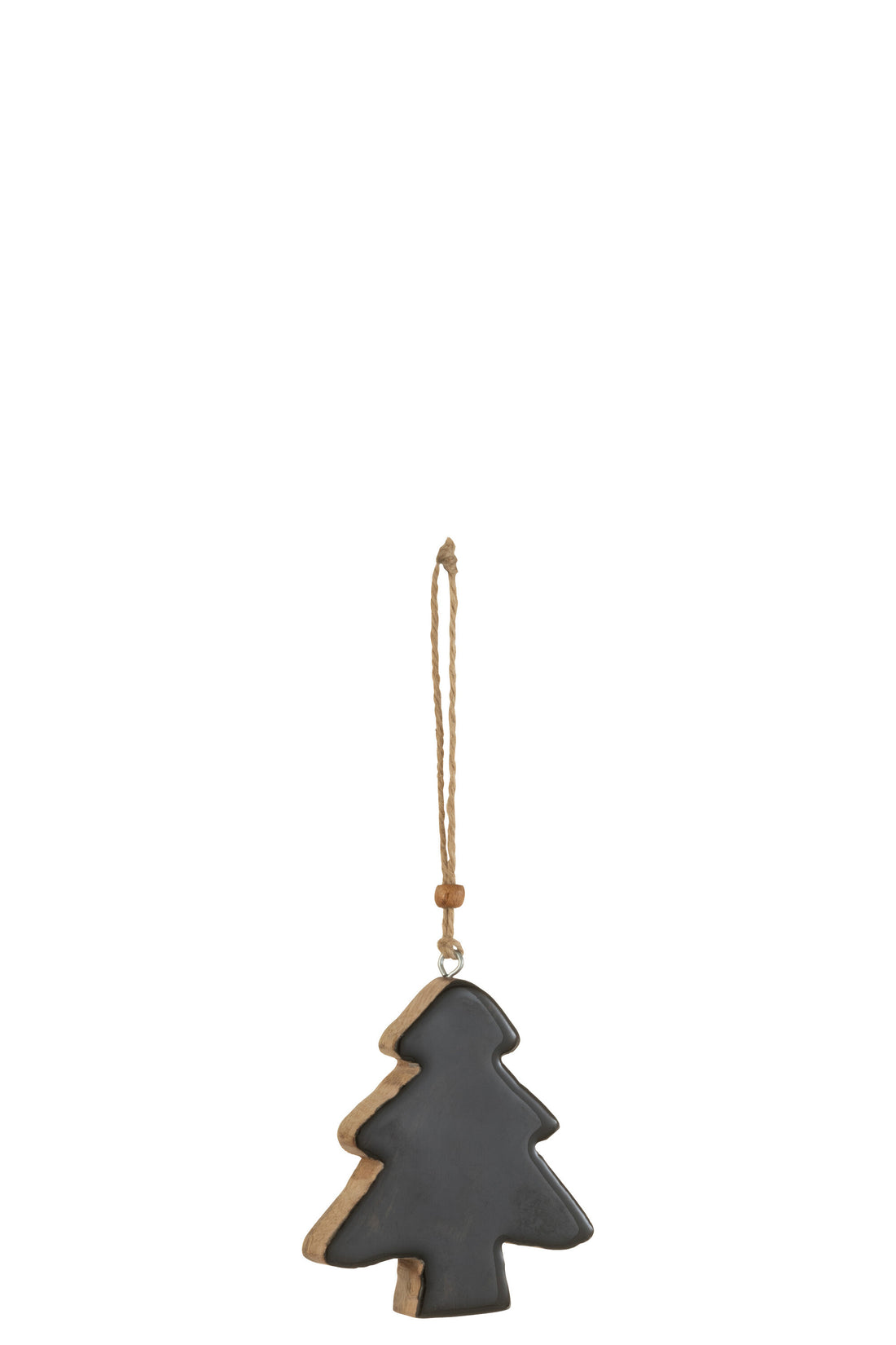 J-Line Hanger Boom Hout Zwart Small