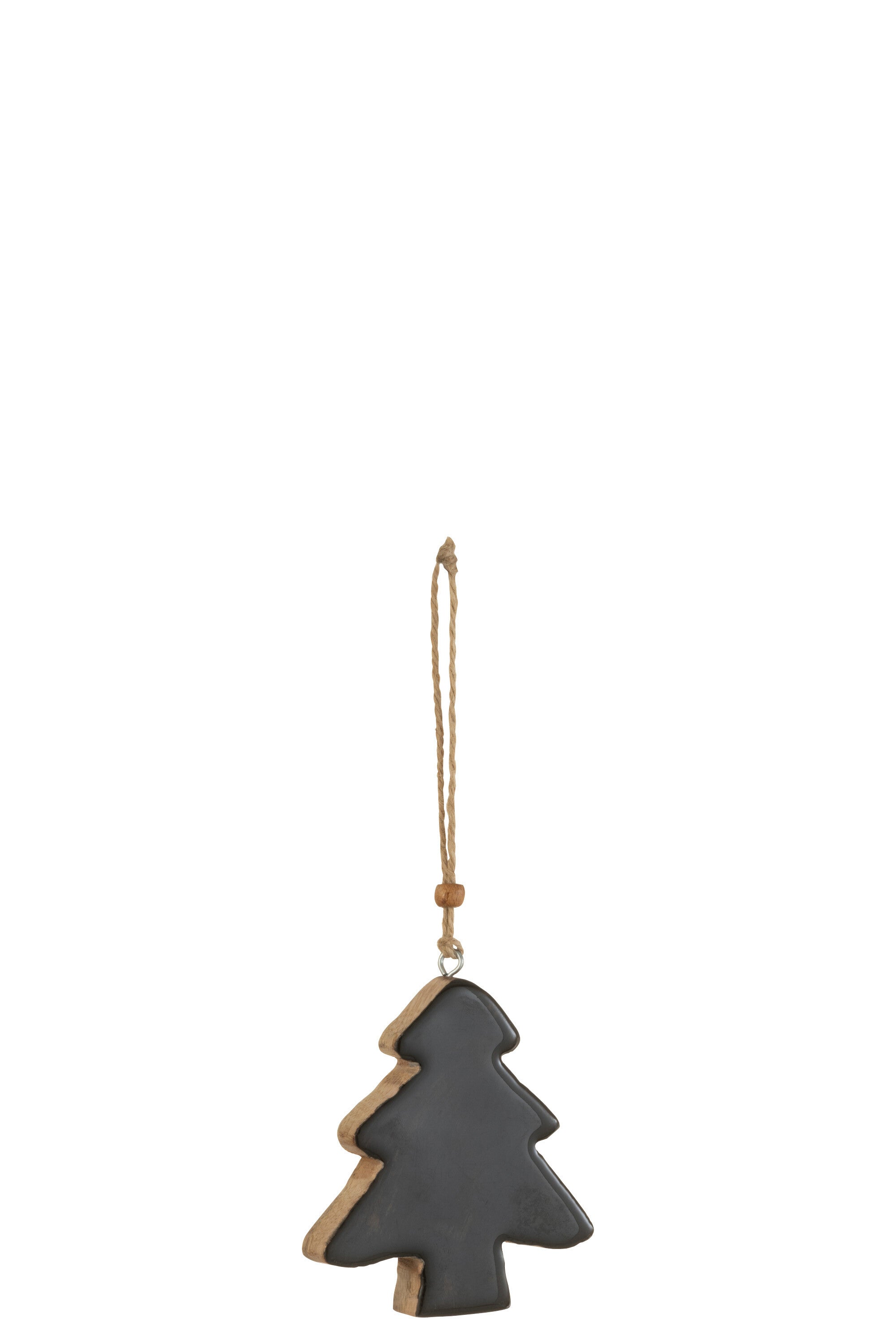 J-Line Hanger Boom Hout Zwart Small