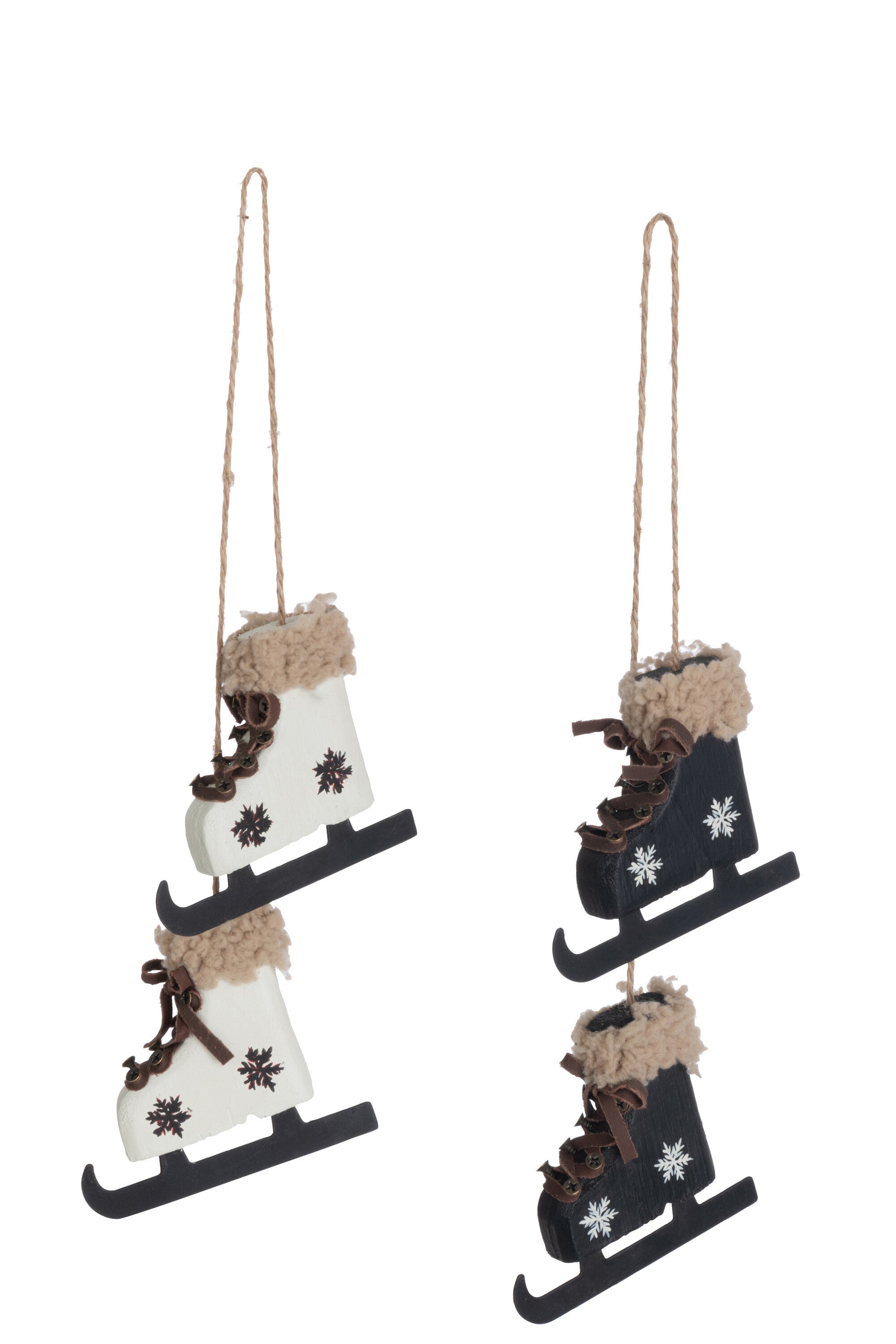 Hangers Skates Metaal Zwart/Wit Assortiment Van 2