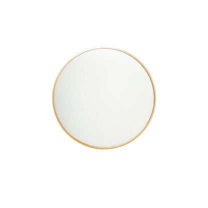 Spiegel - Rond - Metaal - Goud - 80x2,5x80cm